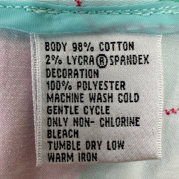 Talbots Floral Summer Garden Stretch Skirt, 8P - Picture 6 of 9